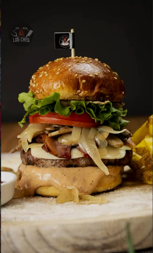 Che Burger — hamburguesa Angus con todo