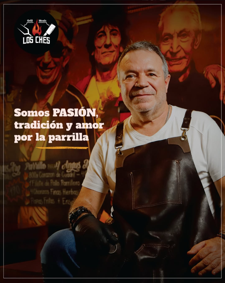 El fundador de Los Ches — pasión y tradición parrillera